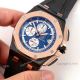 Imitation Audemars Piguet 44MM Rose Gold Blue Dial Watch Men's (8)_th.jpg